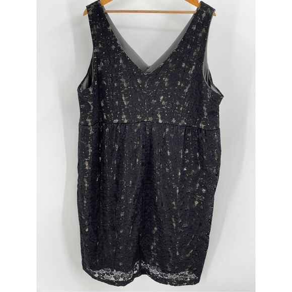 Torrid Dress Black Lace Women's Plus Sie 24‎ Sleeveless Short - Picture 5 of 10